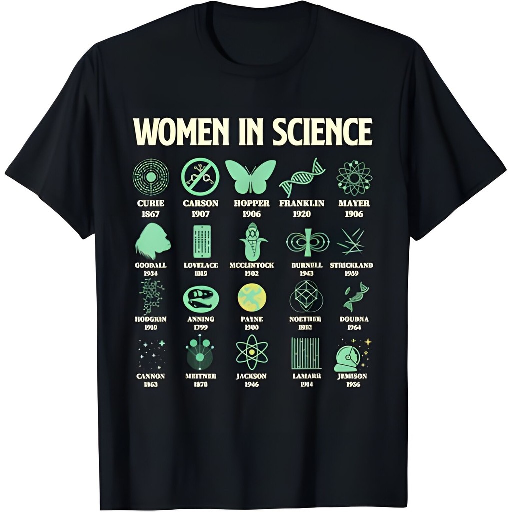 A Brand New T-Shirt For Female Science Chemistry Student Astronomy ...