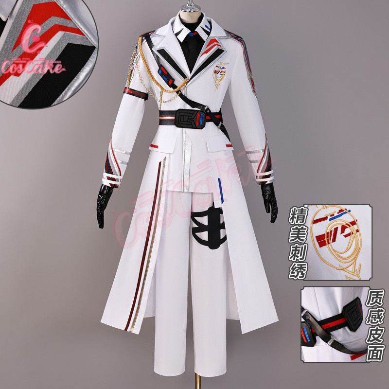 Anime Love and Deepspace Caleb Cosplay Costume Black Uniform