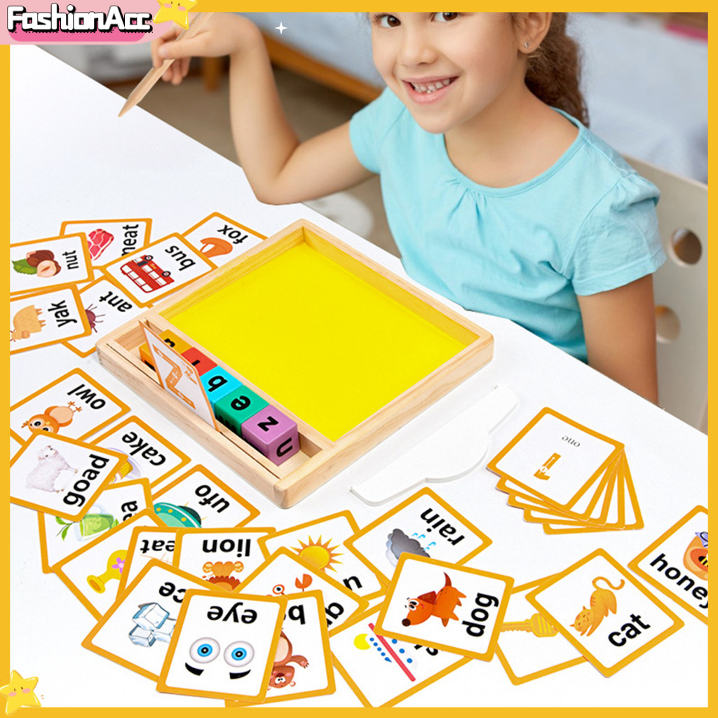 FA| Wooden Sand Board Sand Painting Toy Kids Sand Tray Toy Set with ...