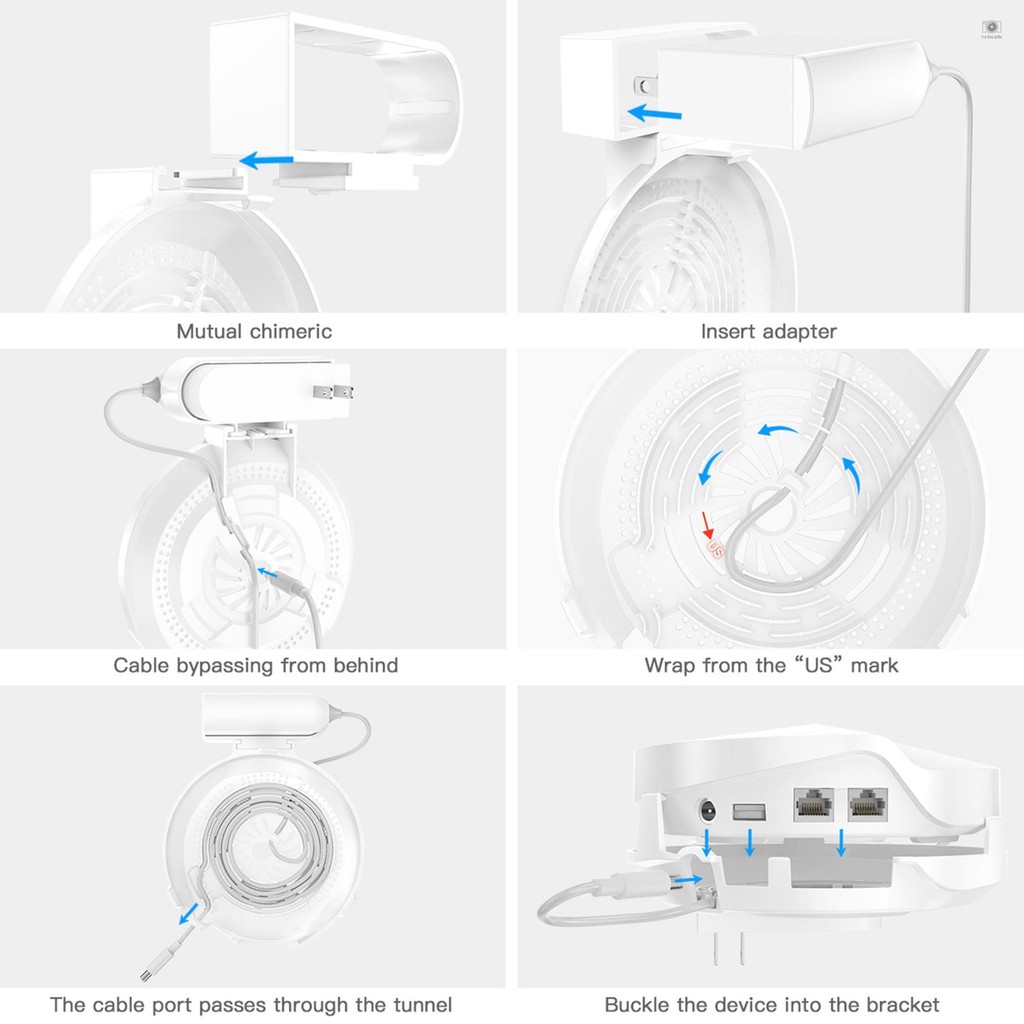 Deco M9 Plus Mesh Wifi Deco Wifi Router Cable Wall Mount Tp Plus Wifi ...