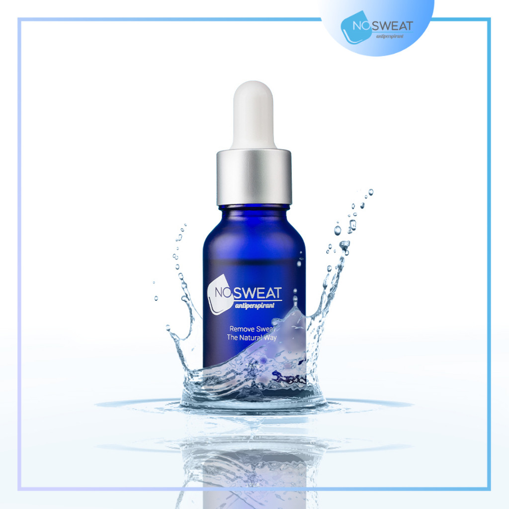 No Sweat Organic Oil Serum - Remove Sweat Bad Odor Naturally | Shopee ...