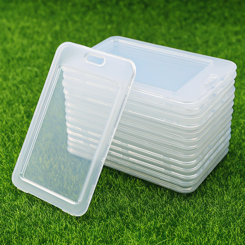 1/3/5 Pcs Simple Transparent Flip Card Cover Card Holder for Bus and ...