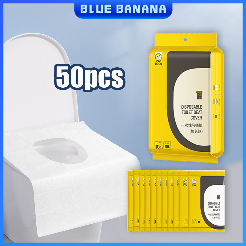 HOME-X Fitted Toilet Seat Covers, Individually Wrapped Disposable - View #5