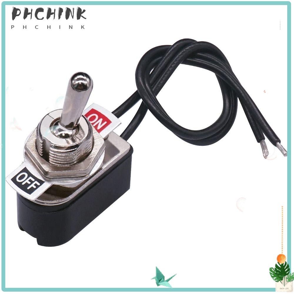 CHINK Toggle Switch, Mini 2 Pin Toggle Rocker Switch, Easy Installation ...