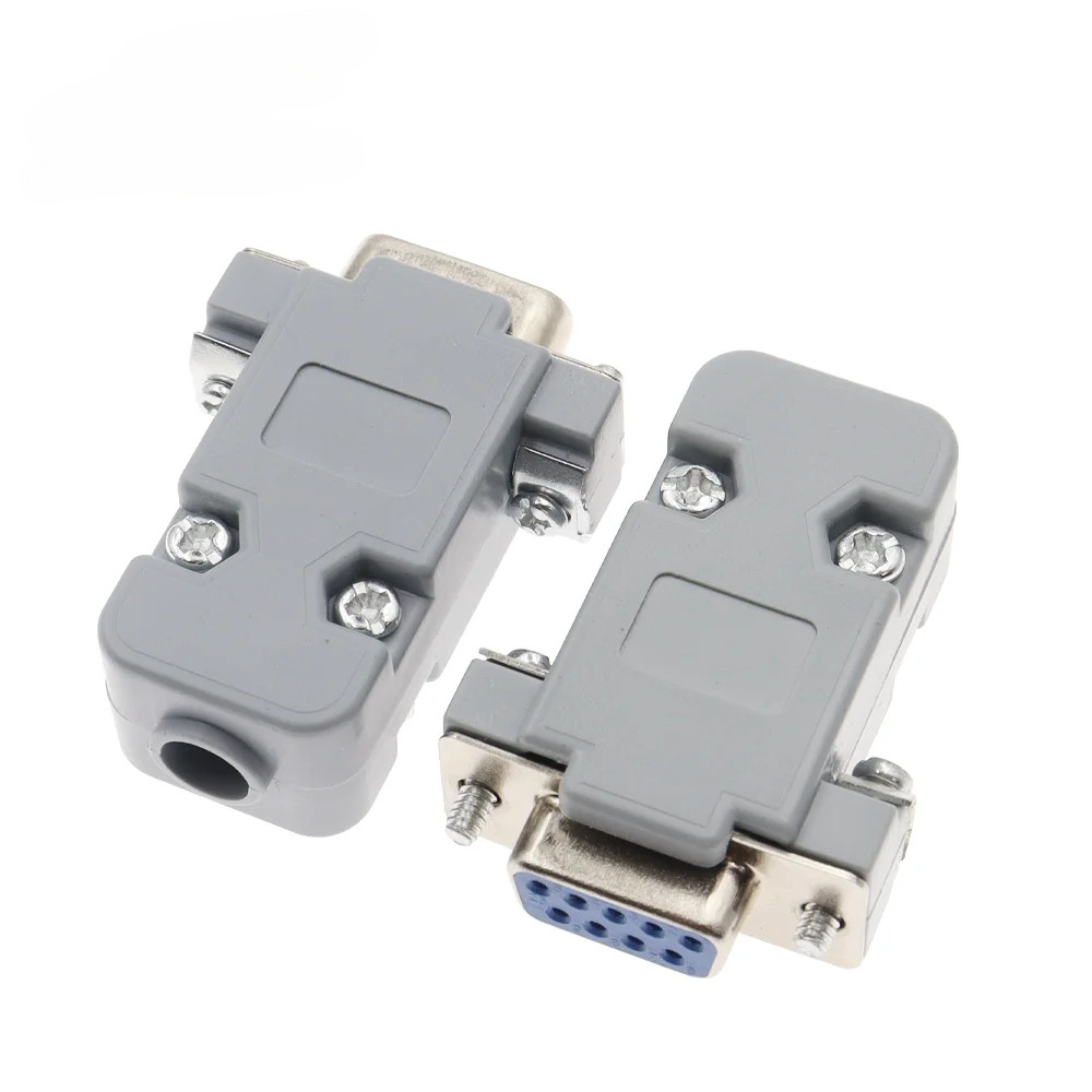 1PCS RS232 Serial Port Connector DB9 Female Socket Plug Connector 9 Pin ...