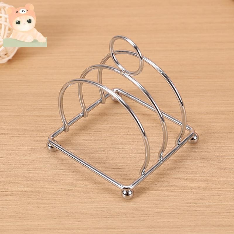 Toast Rack Made of Stainless Steel With 3 Slices Creative Western ...