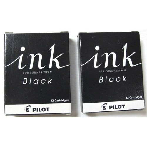 Pilot Fountain Pen Cartridge Ink IRF12SB 2 Boxes Black Shopee
