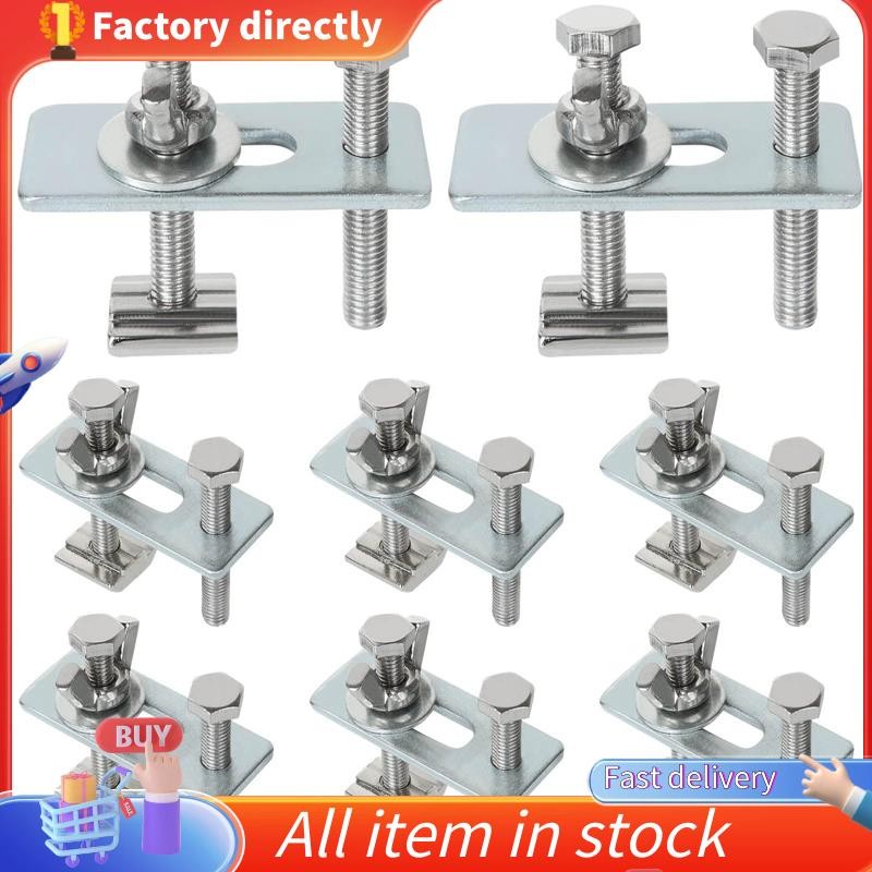 In stock-8 Pcs Mini Hold Down Clamp Kit Antislip Horizontal with for ...