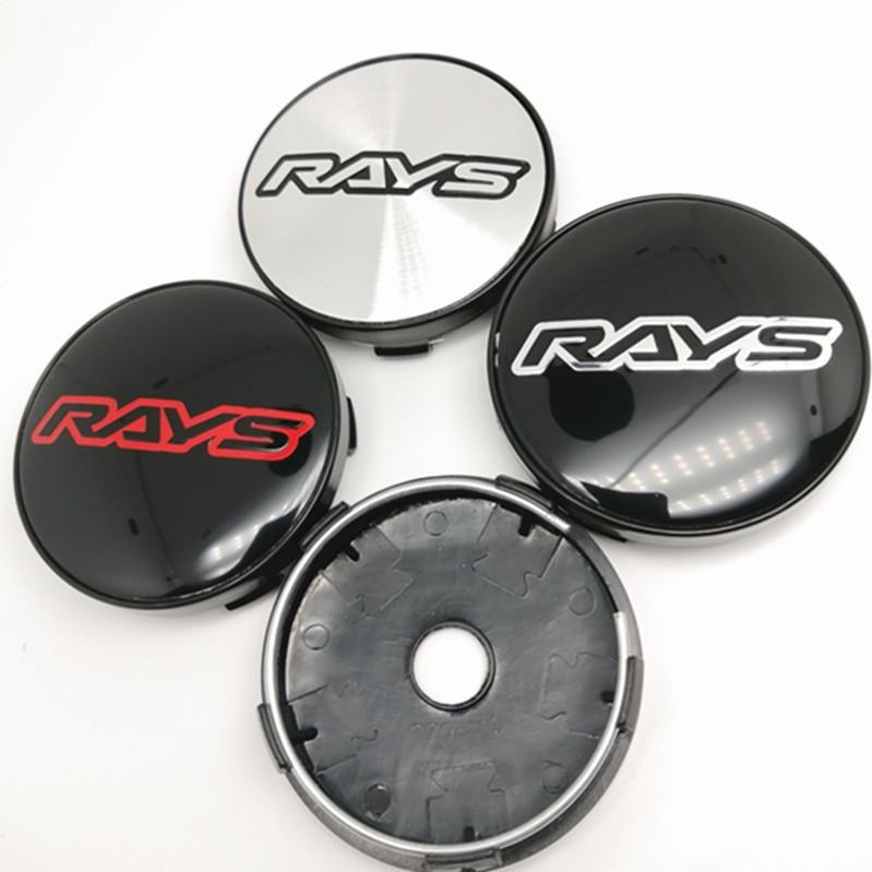 4pcs 60mm For Rays Racing Wheel Center Hubcaps Car Styling Rims Hub ...