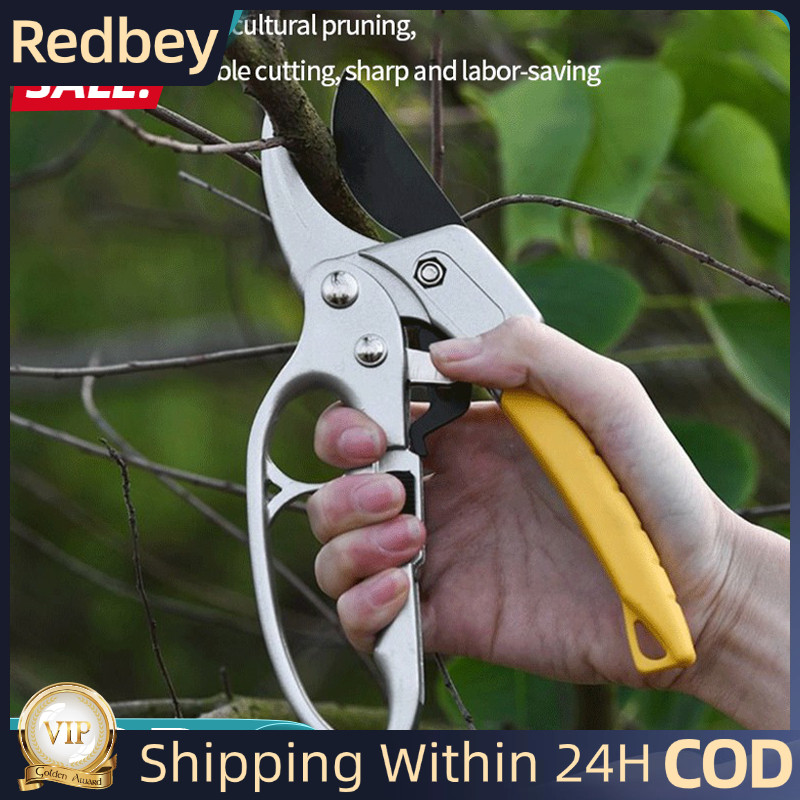Garden Pruning Shears Cutter High Carbon Steel Gardening Plant Scissor ...