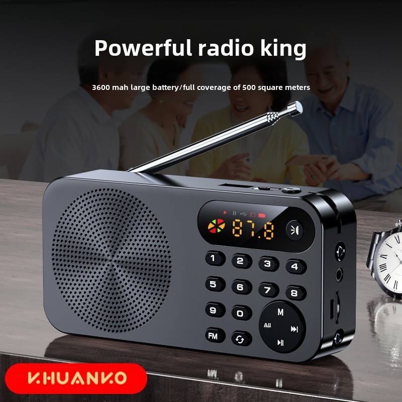 Radio Elderly Semiconductor Broadcast Portable Elderly Storytelling ...