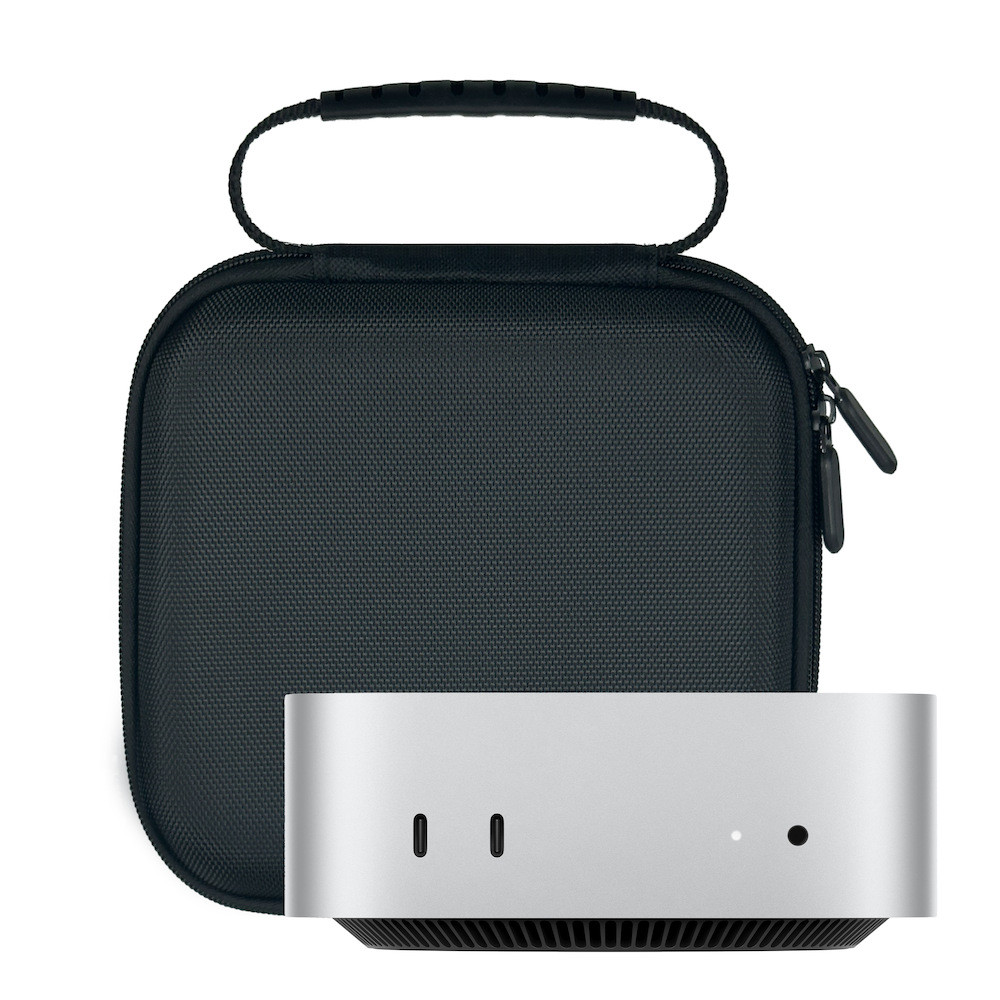 Hard Travel Portable Case for Mac Mini , Shockproof Carrying Case for ...