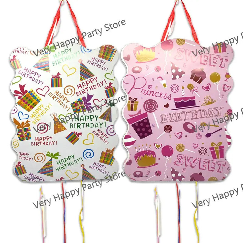 1pcs/lot Happy birthday Gift Box Dessert Lollipop Birthday Party ...