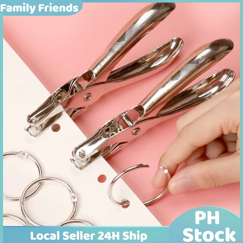 6mm Metal Single Hole Puncher Hand Paper Punch Single Hole Plier ...