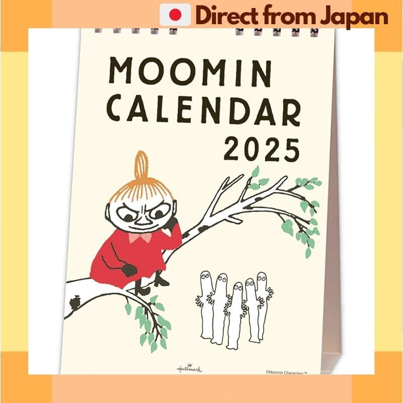 Hallmark Moomin Little Mii 2025 Calendar Tabletop Vertical 834883