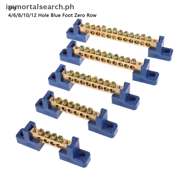 imm 6*9 4/6/8/10/12 Holes Electrical Connector Distribution Box Neutral ...