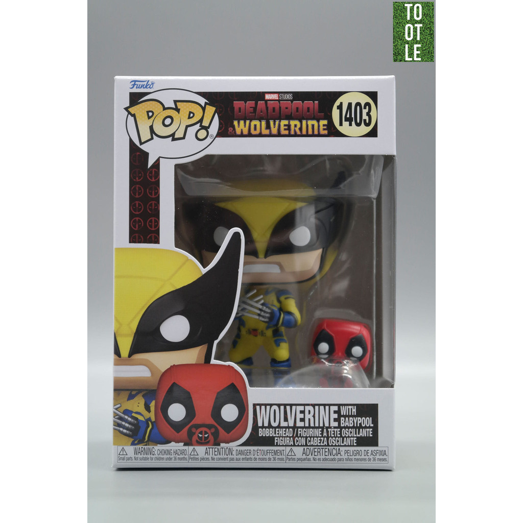 Funko POP! & Tee : Deadpool - Deadpool & Wolverine - XL - T-shirt - Vêtements avec figurine en vinyle