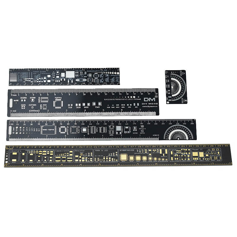 4cm 15cm 20cm 25cm Multifunctional PCB Ruler Measuring Tool Resistor ...