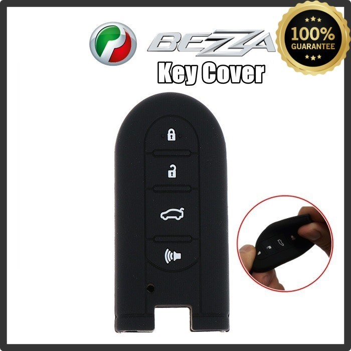 Perodua Bezza/New MYVI Keyless Push Start Remote Car Key Silicone Cover ...