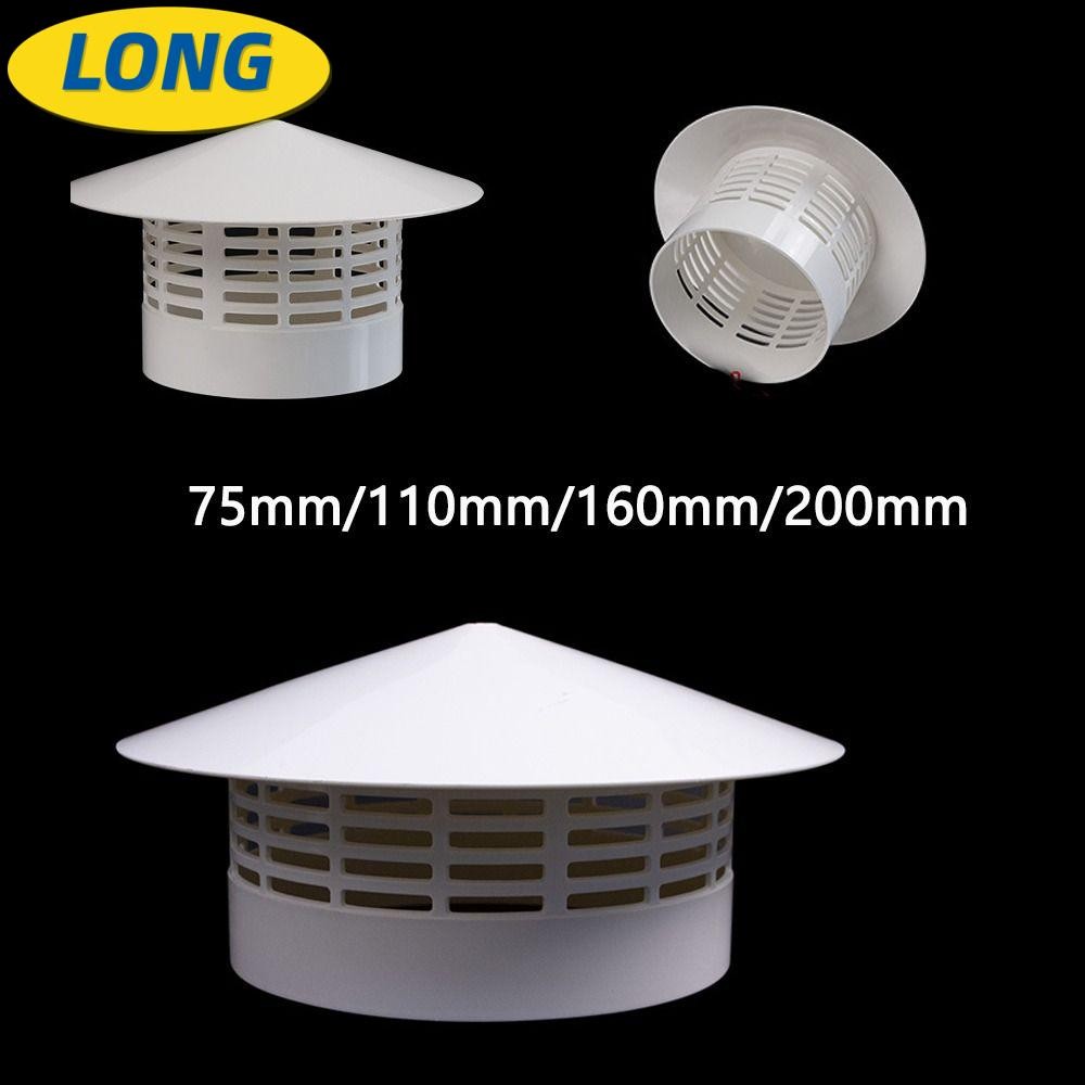 LONNGZHUAN Ventilated Rain Cap, 75200mm Smoke Exhaust Hood Stove Pipe