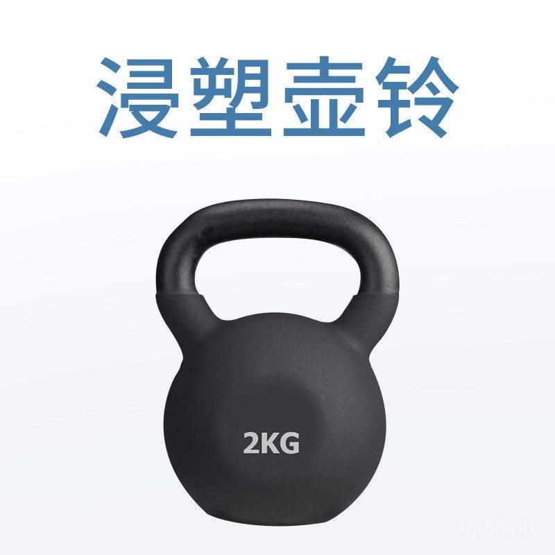 Wholesale Plastic Dipping Color Cast Iron Kettlebells Men's and Women's
