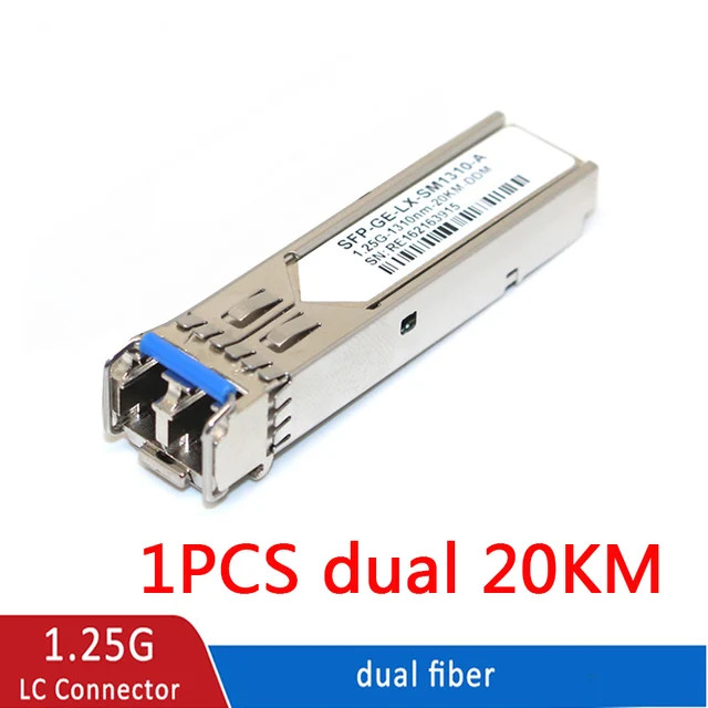 SFP Transceiver SFP Module 1.25G LC 1310nm/1310nm dual fiber switch ...