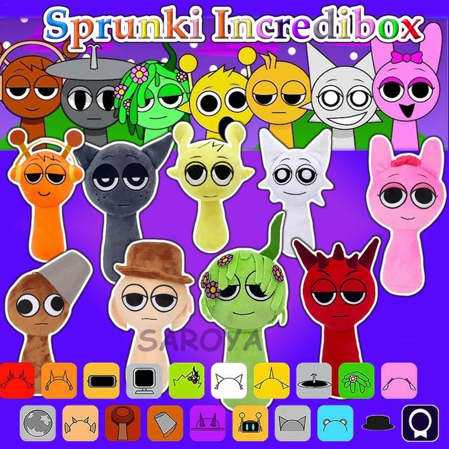 Sprunki Plush Sprunki Oren Raddy Tunner Wenda doll toys Incredibox gift ...
