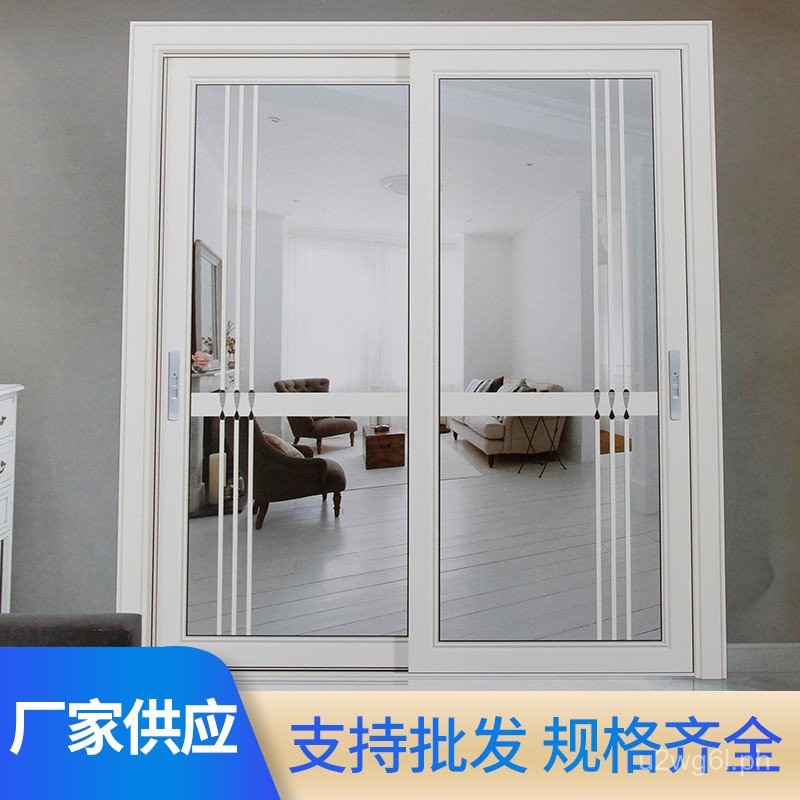 Kitchen Sliding Door Sliding Door Frame Titanium and Magnesium