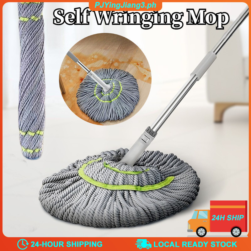 Self Wringing Mop Spin Mop Magic Tornado Mop 360 Degree Easy Spin Map ...
