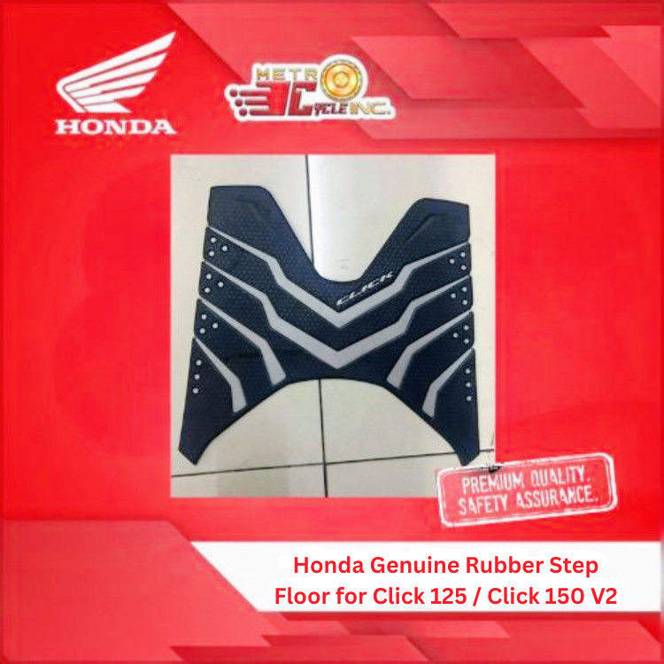 Honda Genuine Rubber Step Floor for Click 125 / Click 150 V2 | Shopee ...