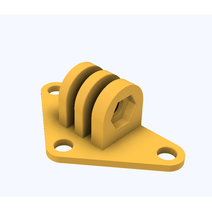 Beta85x v2 Mounting Gopro M3 M5 Mount action camera 3d Print TPU ...