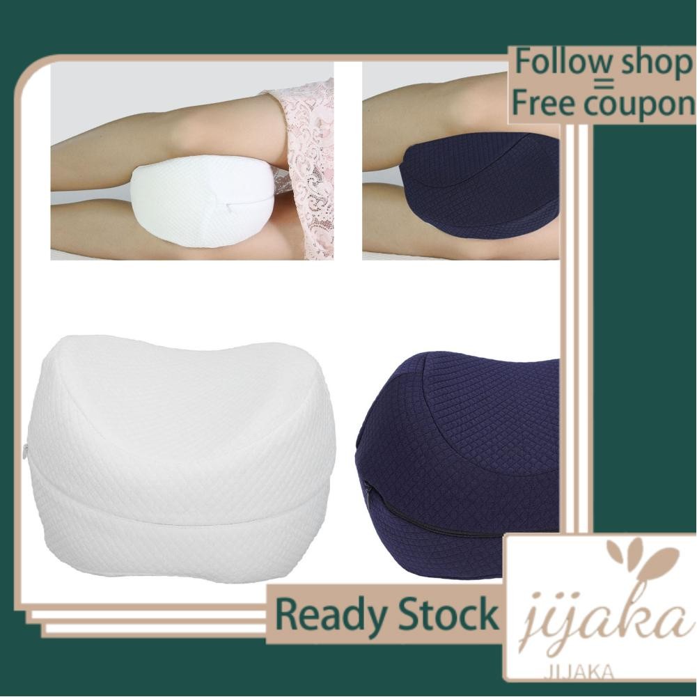 Jijaka Knee Support Cushion Side Sleeper Pillow Removable Cover