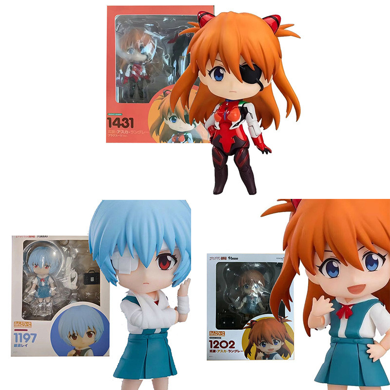 Evangelion Nendoroid Rei Ayanami Action Figure Asuka Langley Soryu ...