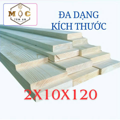 FIR WOOD SCANTLINGS PLANED ON 4 SIDES 10x40x1000 MM - BigMat Malta