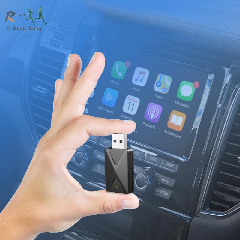 ABongBang 2in1 Carplay Car Wireless Adapter Plug And Play Dongle For ...