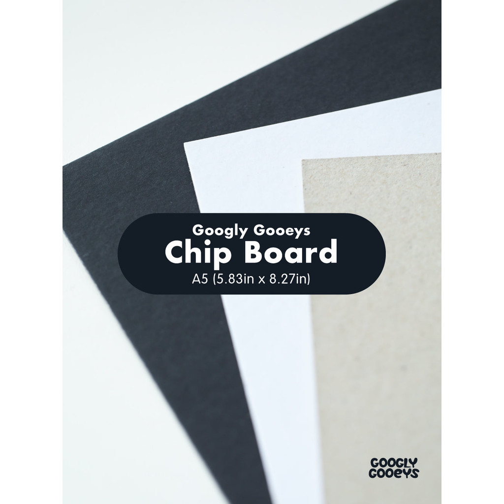 Chip Board for Notebooks Journals Cinch Crafting | 1.5mm (9.75gsm) A5 ...