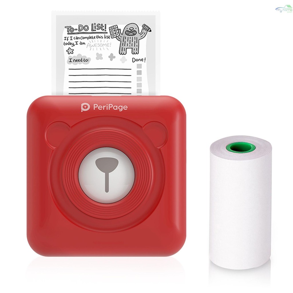 A6 Mini Pocket Printer HD 304DPI Wireless BT Thermal Printer Picture ...