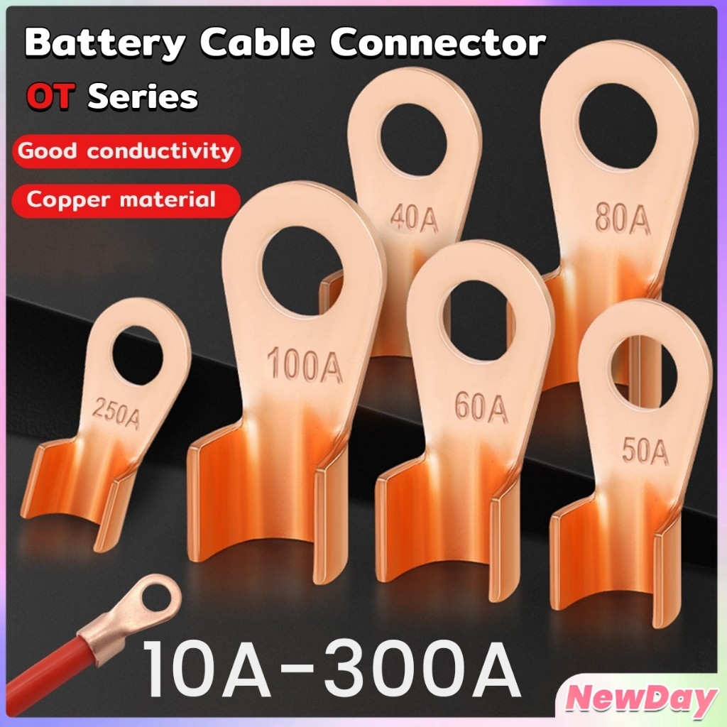 N D Terminal Ot Series A A Splice Wire Dia Copper Circular Battery Cable Connector Shopee