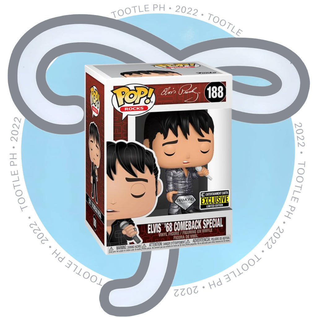Elvis Presley 188 Diamond Glitter Pop! Vinyl - EE Excl. | Shopee ...