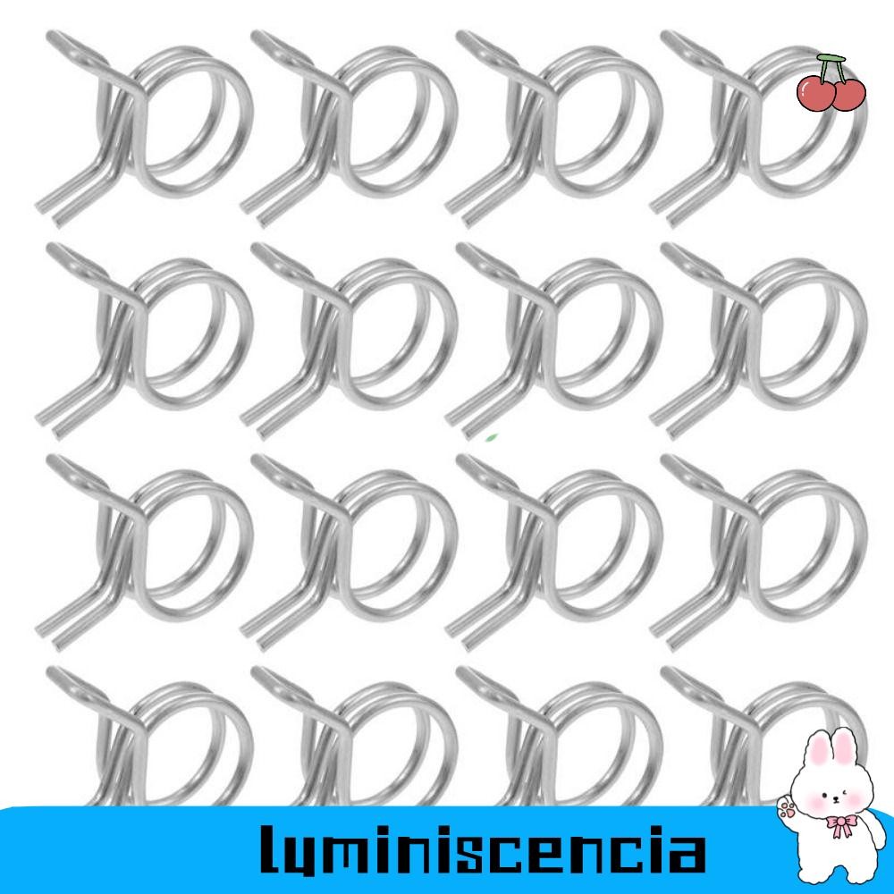 LUMINISCENCIA 10Pcs/set Hose Clamp, Line Spring Clips Pipe Clips ...