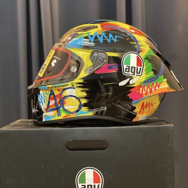 Pista 46 Graffiti Full Face Helmet, Pista GP R Motorcycle Riding Helmet ...