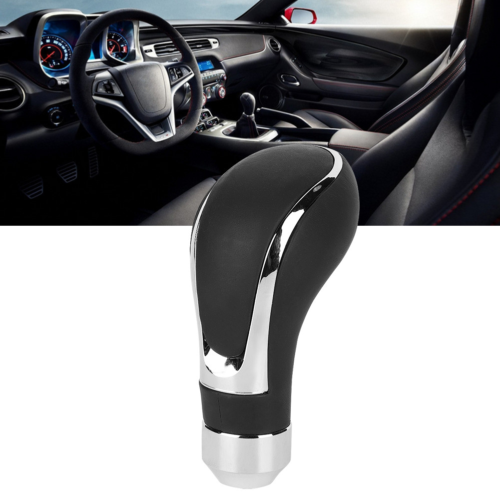 Wowowi Car Shifter Head Plastic Black Universal Automatic Gearshift ...