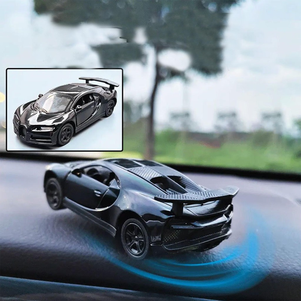 Dashboard Drifters Collection – 6-Piece Alloy Car Model Drifting Spin Ornaments | Tilting Dash Decor For Car Interior, Cool Gift For Car Lovers