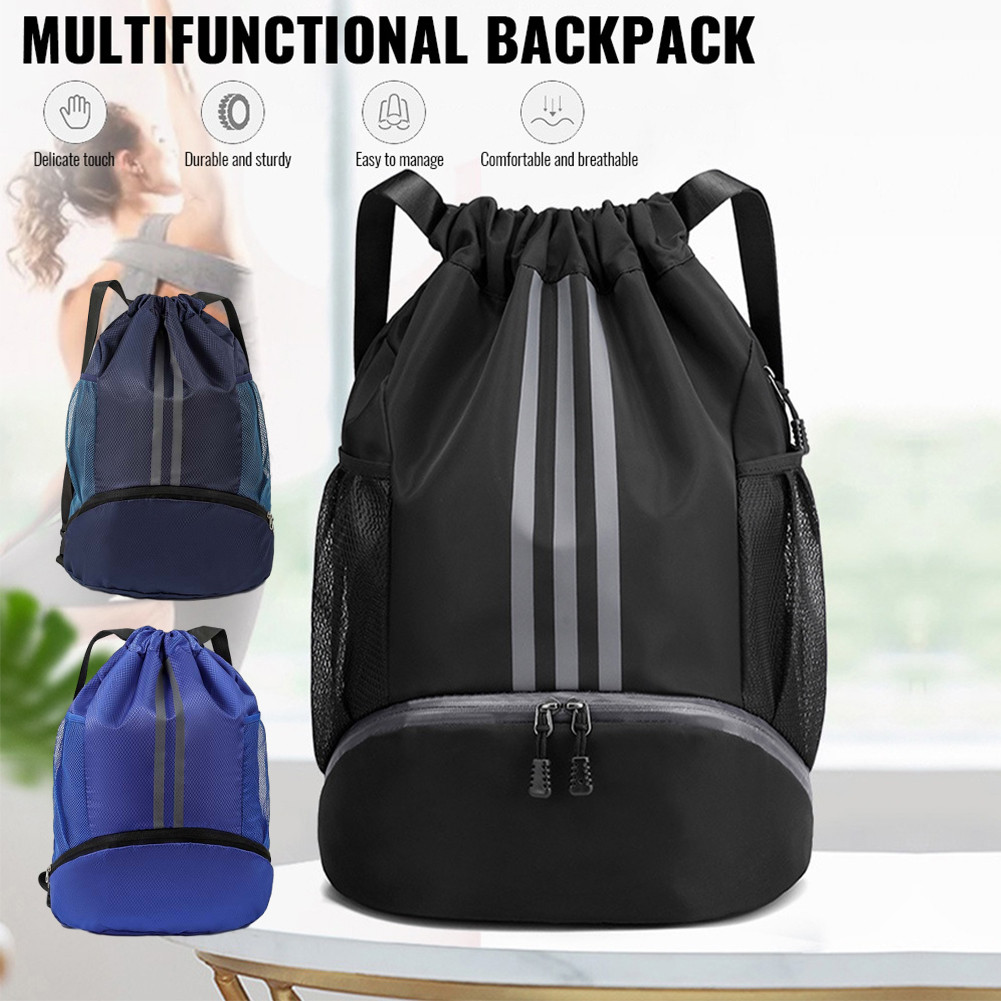 Backpack Fitness Exercise Sling Basketball Bag Shoulder Bag Large ...