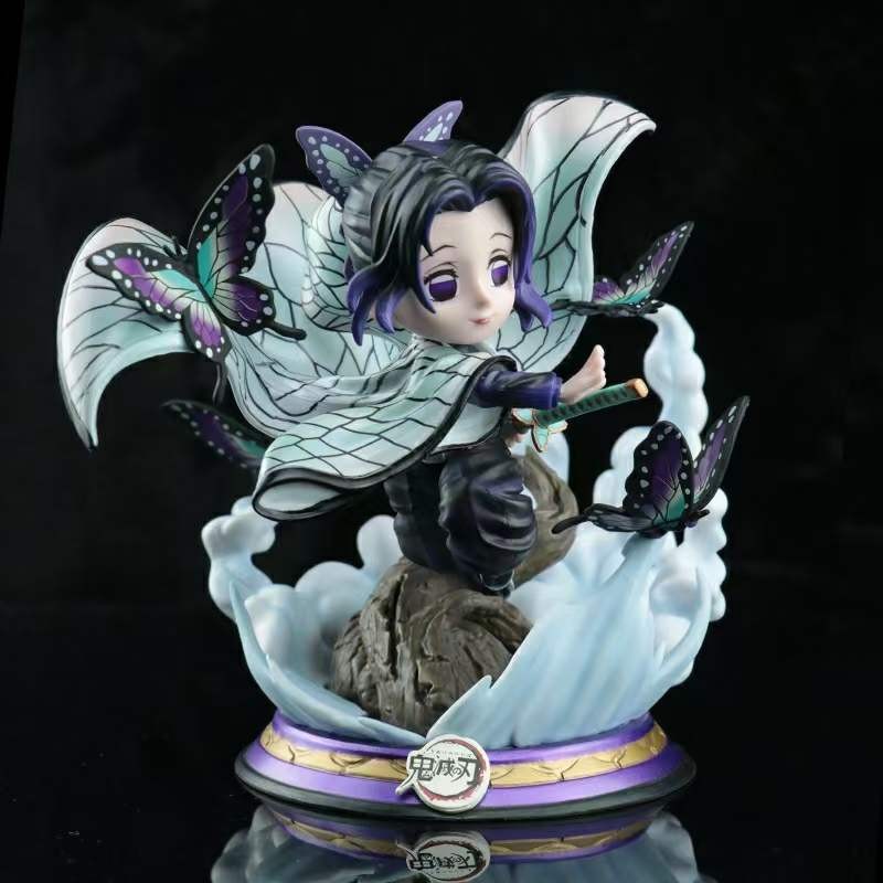 Demon Slayer Insect Column Butterfly Ninja One Bullet GK Scene Statue ...