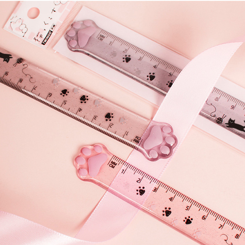 Cute Cat Leg Ruler - 15cm | Shopee Philippines