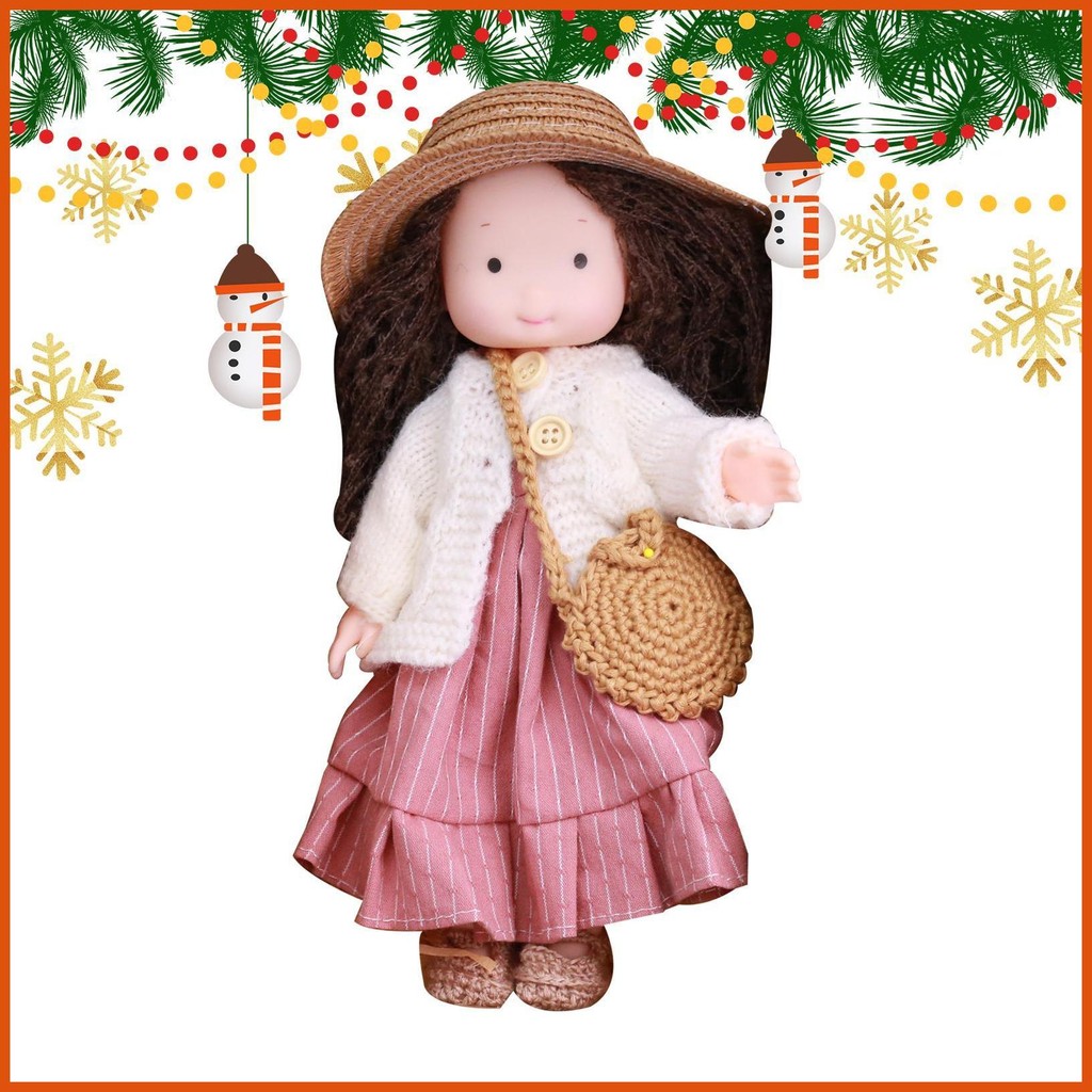 Small Dolls Collectible Rag Doll Sleeping Soothing Toy Kids Toy Fall ...