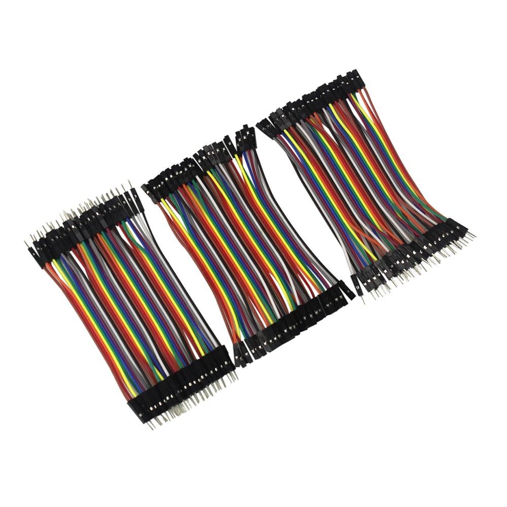 30cm Dupont Jumper Wire Breadboard MaleMale / FemaleFemale/ MaleFemale / Pisowifi