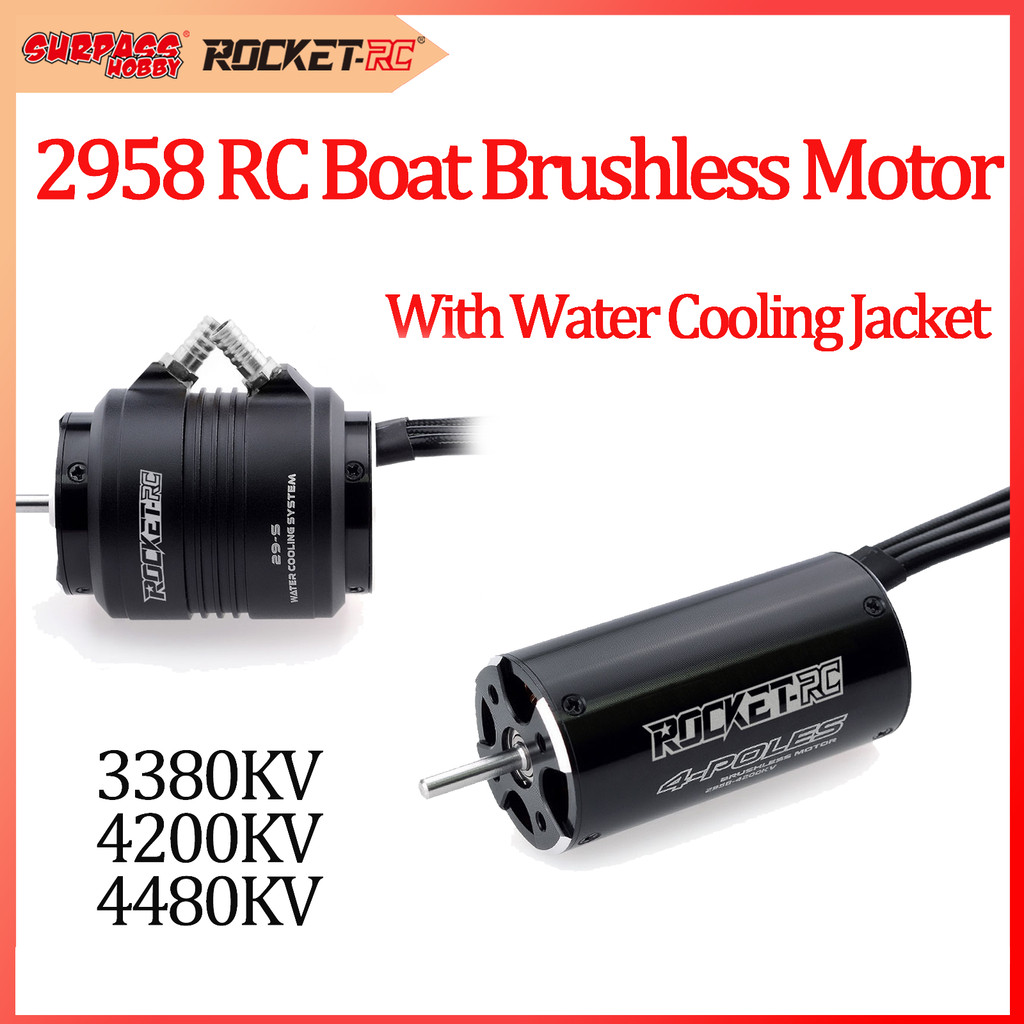 Contrôleur de Vitesse ESC Brushless Etanche 45A, 60A, 80A, 120A