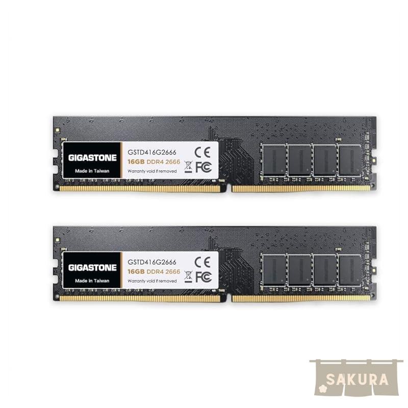 Produktbild von DDR4 RAM] GIGASTONE Game PRO 32GB Kit DDR4 3200MHz PC4-25600 C